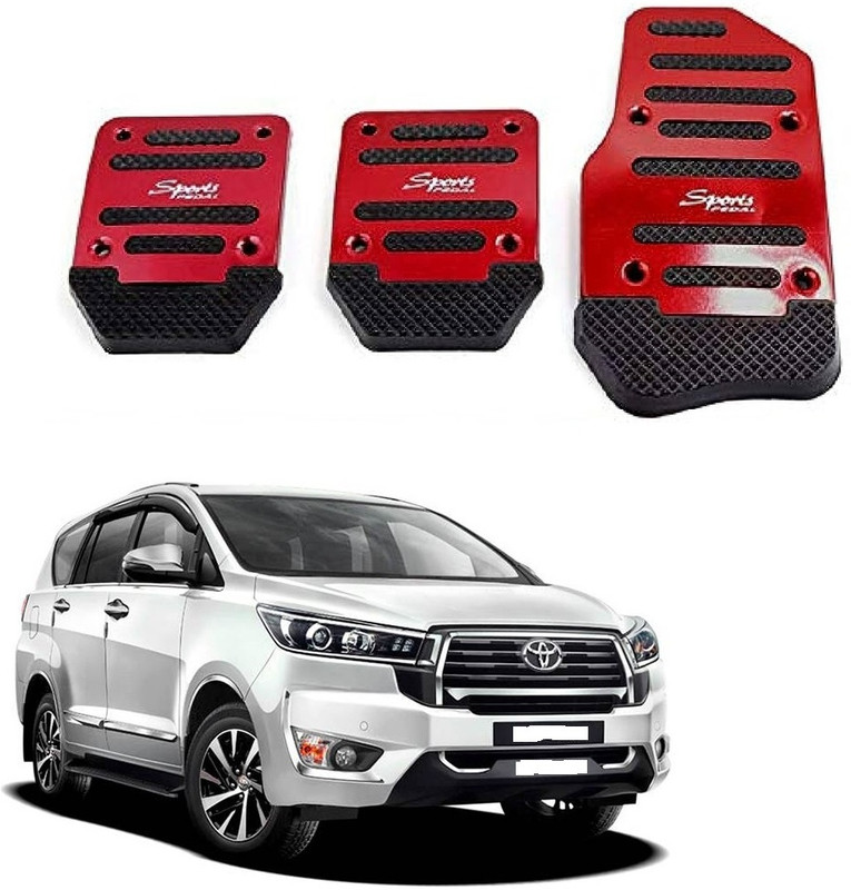 AutooNation Best(3 Pcs) Non-Slip Car Pedal Cover(RandomColor)Suitable forToyota InnovaCrysta Car Pedal