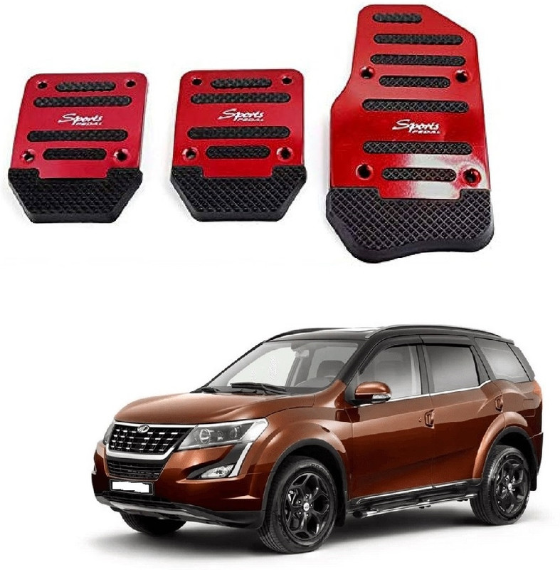 AutooNation Best(3 Pcs) Non-Slip Car Pedals Cover(Random Color)Suitable for XUV 500 Type-2 Car Pedal