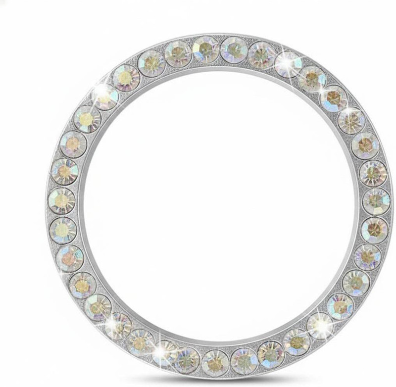 Mr fix Auto Bling Luxury Cover Engine Start Button Decor Crystal Car Pet Door Protector