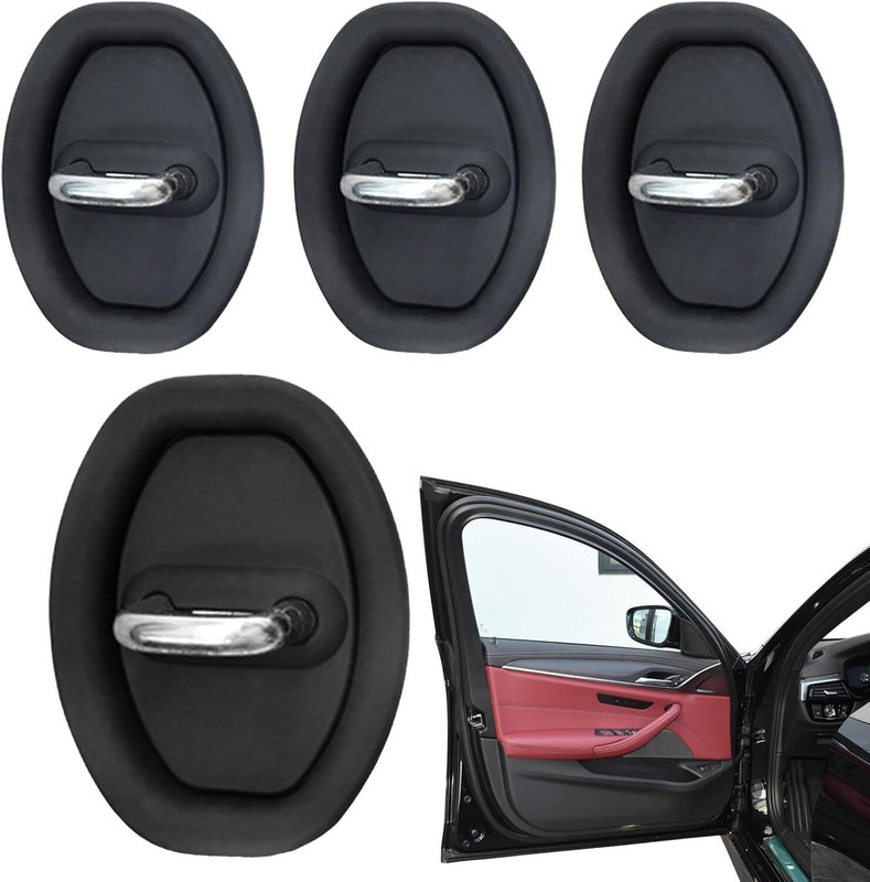 Vastarpara Rubber Shock Absorber for Car Door Protection Guard Durable Pads Protector Car Pet Door Protector