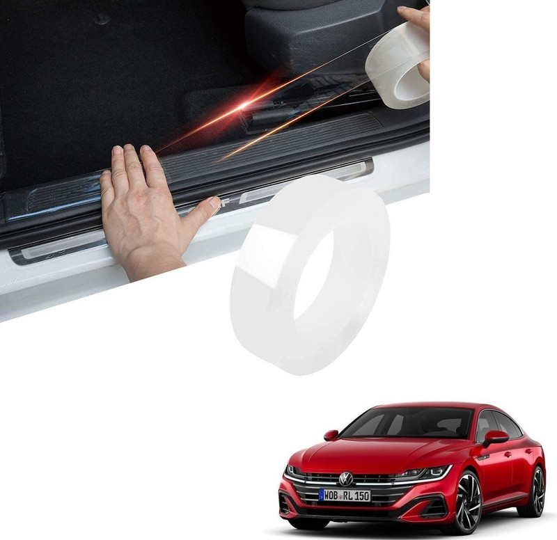 KOZDIKO 5 Meter Door Edge Sill & Trim Protector, Film/Tape Fit For GLA-CLASS Car Pet Door Protector