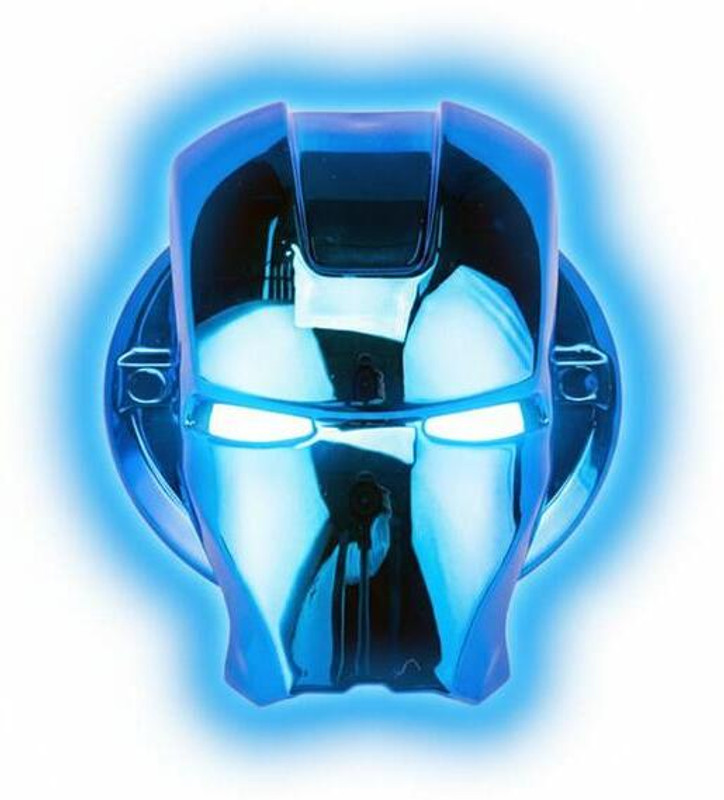 Gadgets Guru ABS Blue Lambo Style Push Button Start Iron Man Car Pet Door Protector