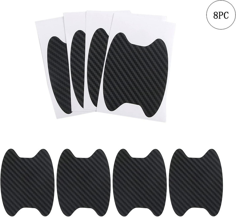 dhruv hub Universal RED Car Handle Scratches Protector (1 Pack 4 Piece) Car Pet Door Protector