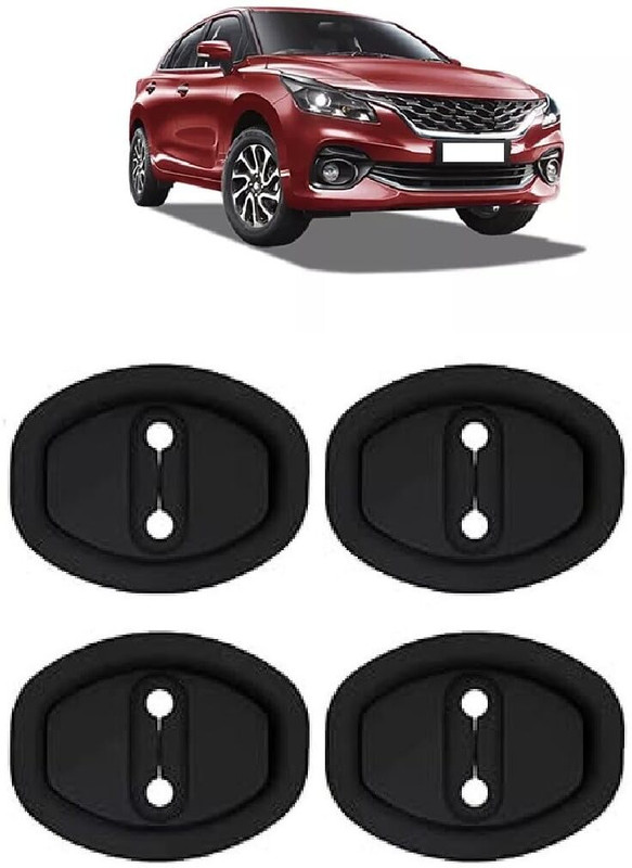 Meshwa Enterpris Pack Of 4 Car Door Lock Shield Protector Caps Car Pet Door Protector