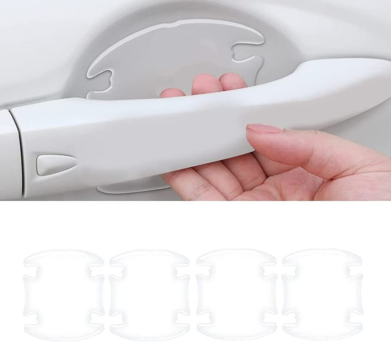 JK Beauty 3D Car Door Handle Scratch Protector Car Pet Door Protector
