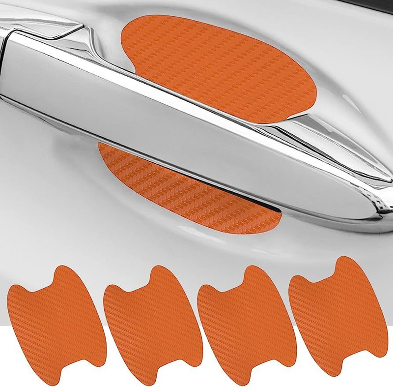 JK Beauty SILVER Handle Protective Films Auto Door Handle Scratch Protection Car Pet Door Protector