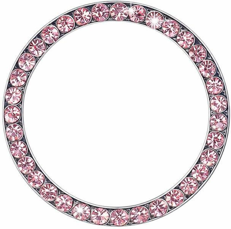 Mr fix Shiny Crystal Start/Stop Button Cover Diamond Sticky Bling Car Pet Door Protector