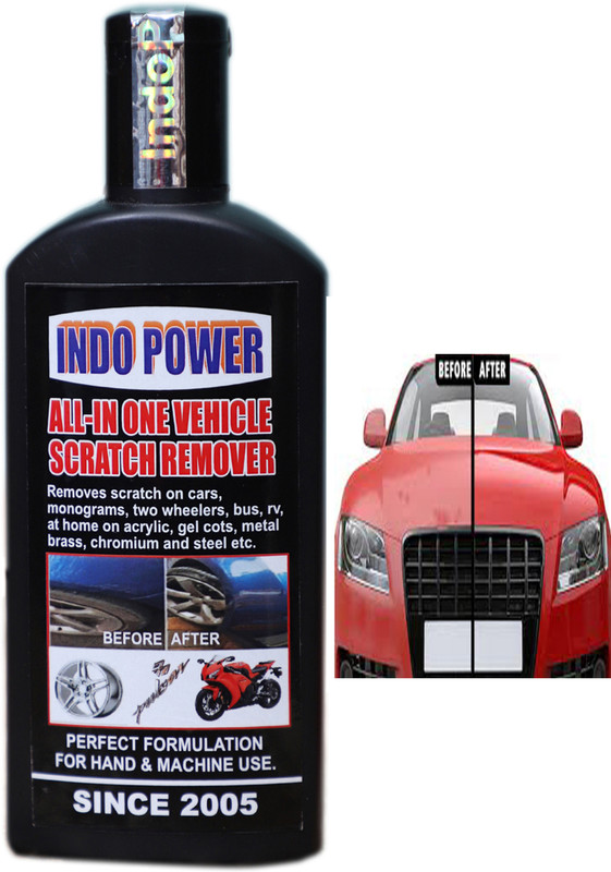 INDOPOWER ALL -IN ONE VEHICLE SCRATCH REMOVER 100ml. Combo