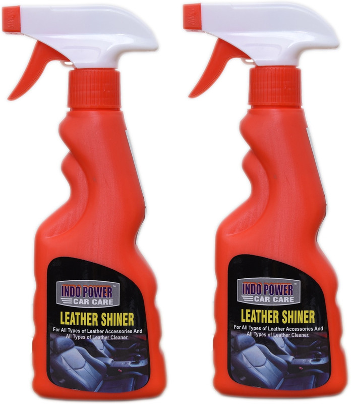 INDOPOWER BTt2066-Leather Shiner Spray ( 2pc x 250ml). Combo