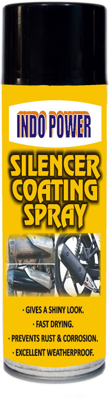 INDOPOWER SILENCER COATING BLACK 500ml. Combo