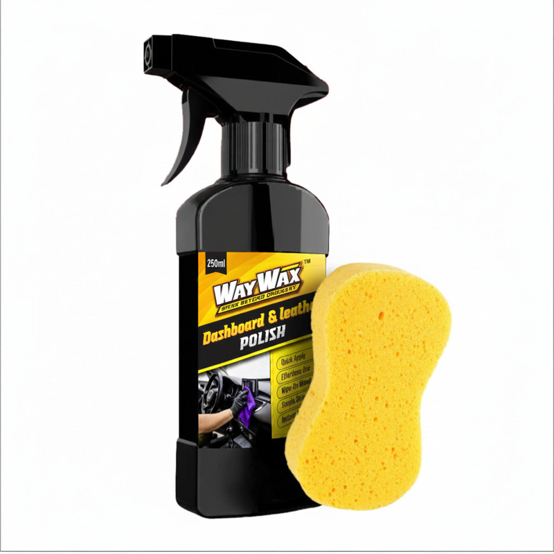WayWax Paste Car Polish for Tyres, Leather, Exterior(250 ml)