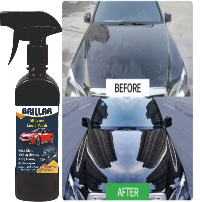 Brillar Liquid Car Polish for Bumper(200 ml, Pack of 1)