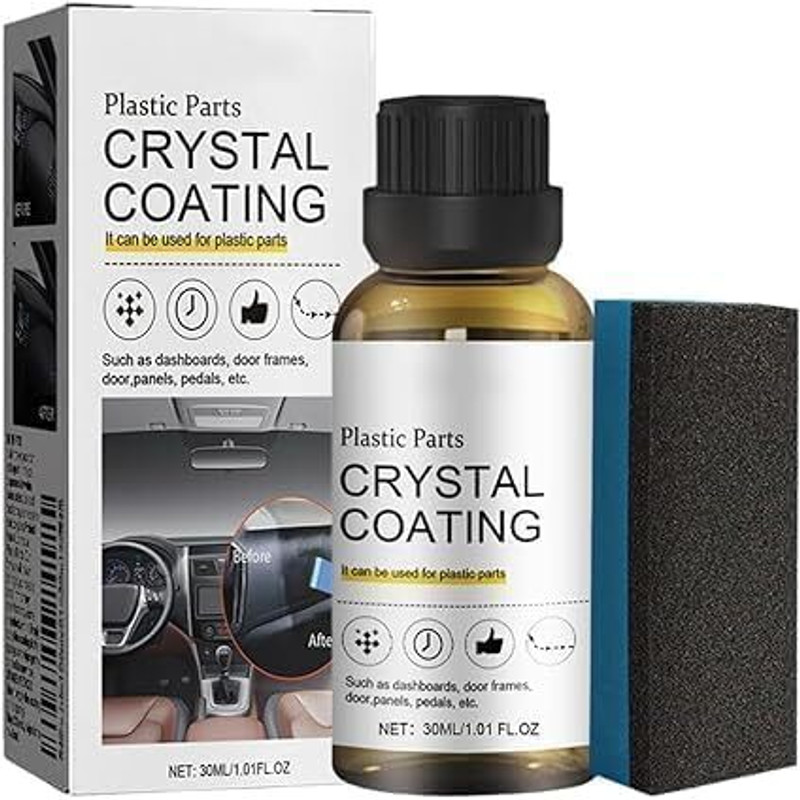 plushcreation Bike Car Plastic Crystal Coating Cleaner Polish Shining Cleaner Polish Shining Accessories Car Dashboard Cover(Bajaj 3 Series)