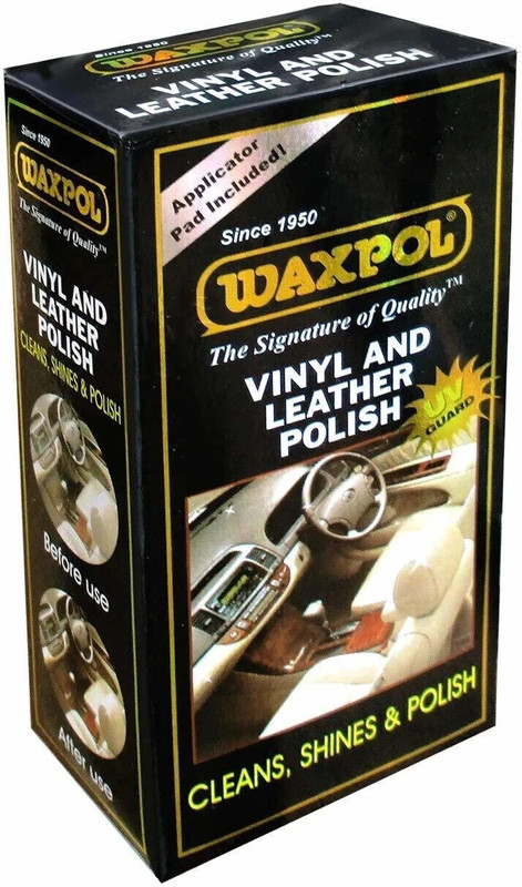 waxpol Liquid Car Polish for Leather, Dashboard(125 g, Pack of 1)
