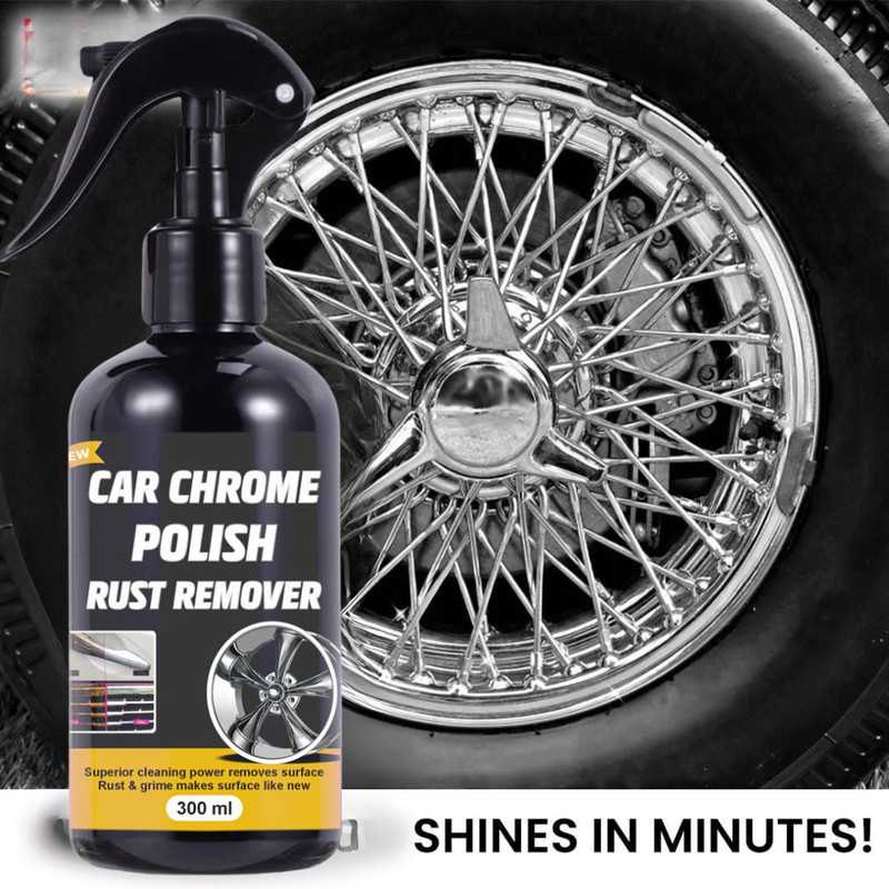 Chromify Liquid Car Polish for Chrome Accent(300 ml, Pack of 1)