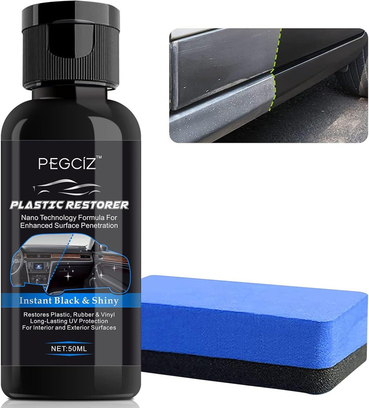 CarCARE Liquid Car Polish for Dashboard, Bumper, Tyres(50 ml)