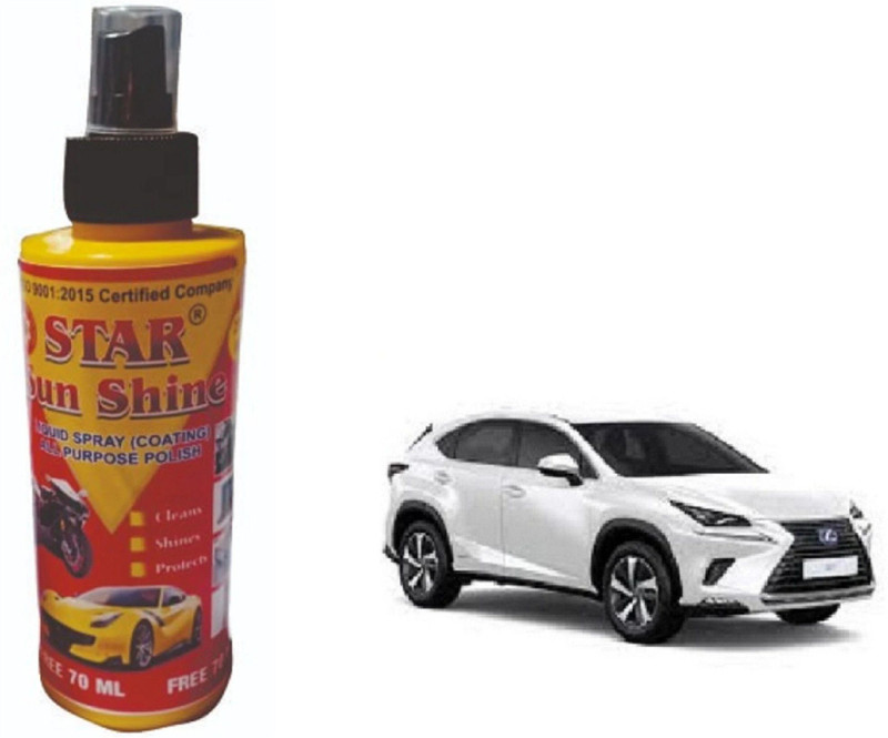 STAR SUN SHINE Liquid Car Polish for Metal Parts(70 ml, Pack of 2)