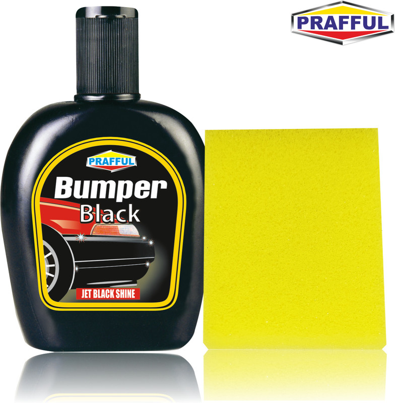 PRAFFUL Liquid Car Polish for Bumper, Exterior, Chrome Accent, Tyres(140 ml, Pack of 1)