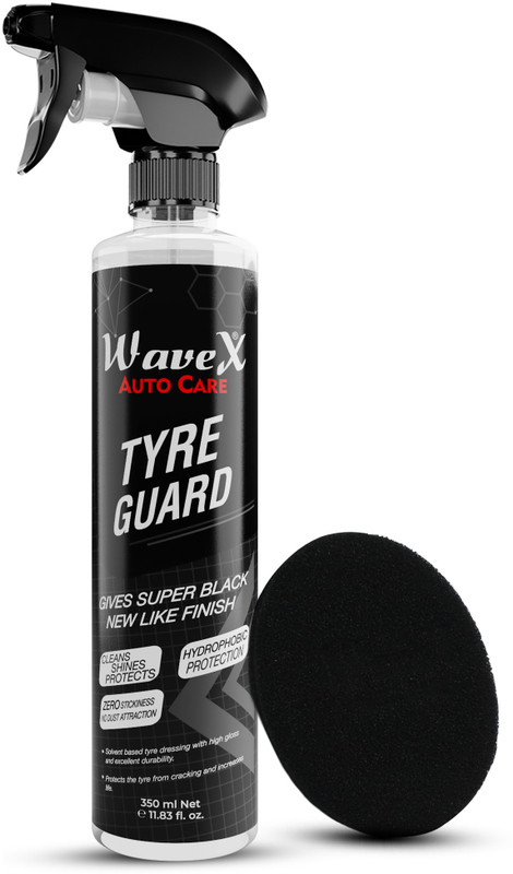 Wavex Liquid Car Polish for Tyres(350 ml)