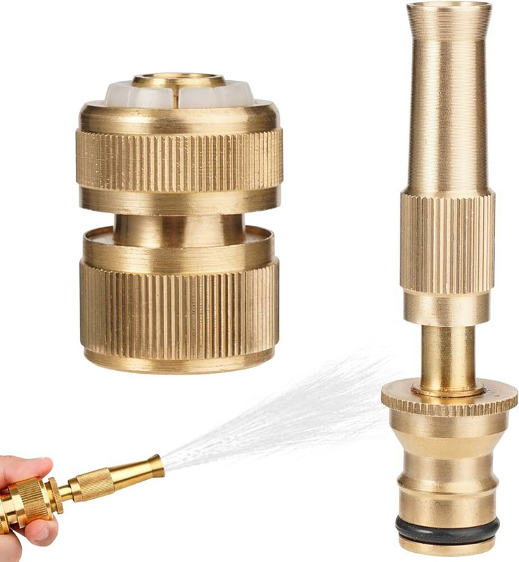 gadgetschroma Brass Water Spray Gun Hose Nozzles Pipe A5 Spray Gun