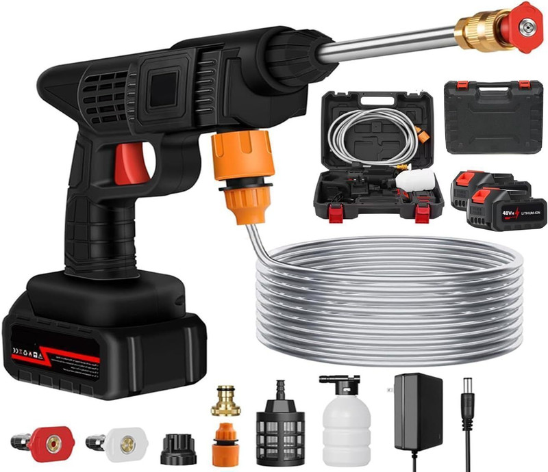 Enetly High Pressure Car Washer | Portable Water Spray Gun Car/Bike Cleaning Machine Pressure Washer