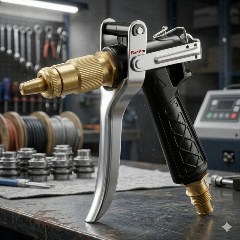 RanPra Metal trigger brass nozzle water Spray Gun