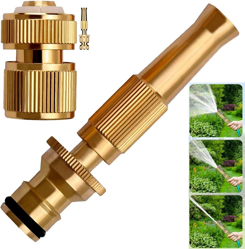 vedvit Nozzle Water Spray Gun Hose Nozzles Pipe For Gardening And Washing Spray Gun