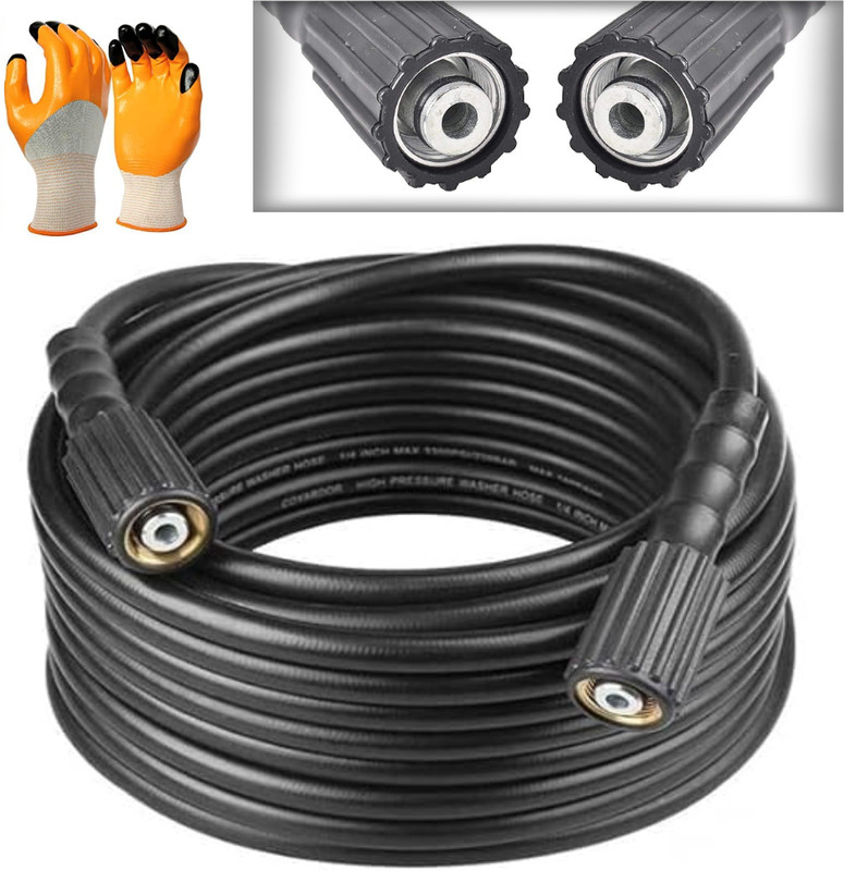 RanPra CAR PRESSURE WASHER HIGH QUALITY 8METER HOSE PIPE FOR CAR, BIKE & FLOOR CLEANING Pressure Washer