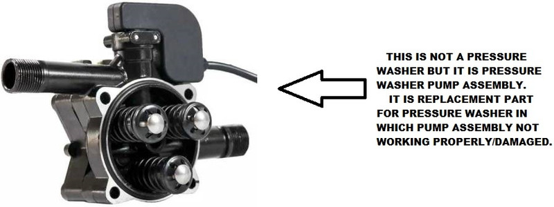 VIPARTH CAR PRESSURE WASHER PUMP HEAD ASSEMBLY SUITABLE FOR BTALI,SHAKTI,AIMEX,JPT,STARQ Pressure Washer