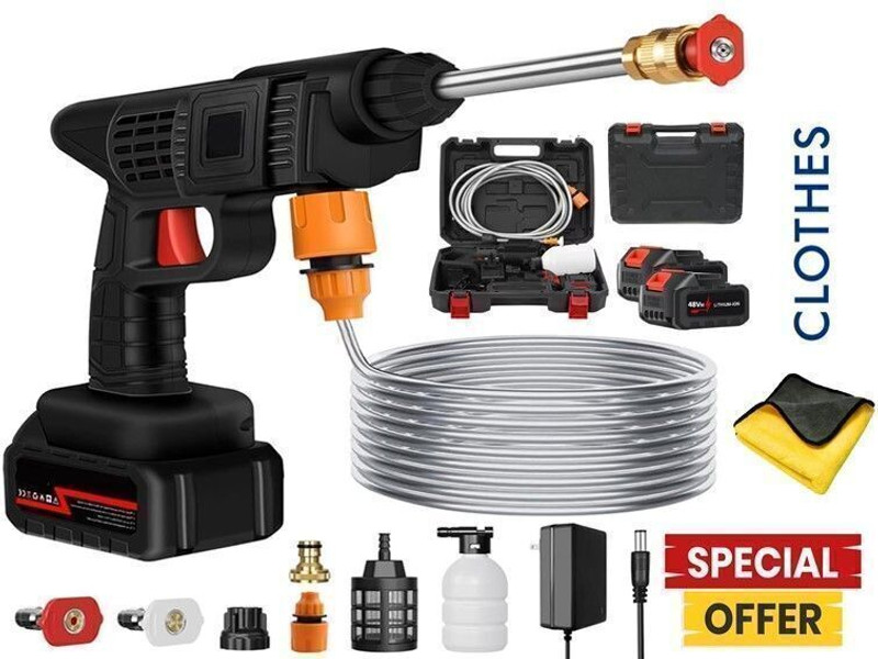 Yuggli Pcar washer bike washer car bike washer vehicle washer car wash gun bike washer Pressure Washer