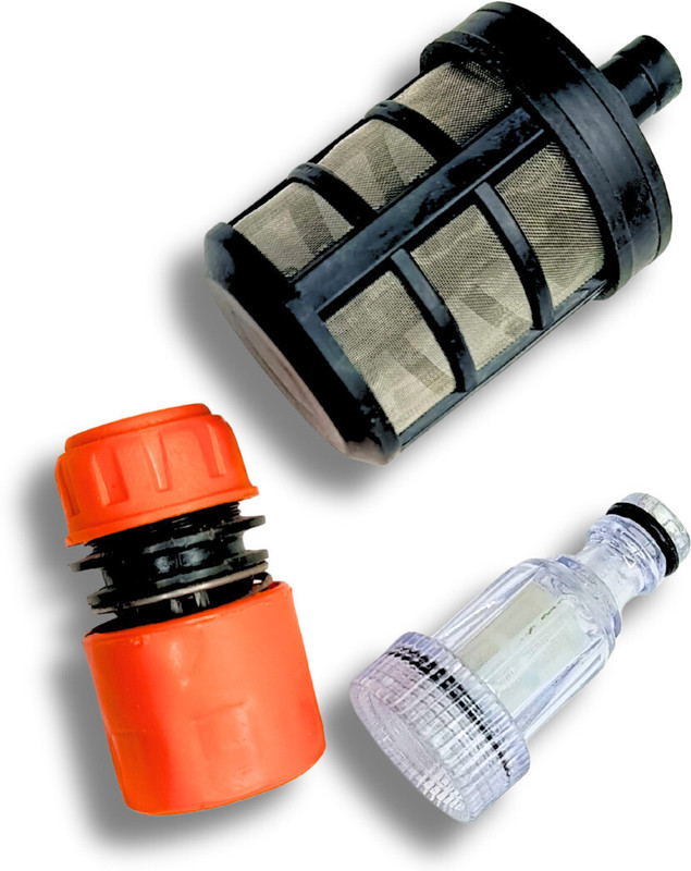 Syntex 3 Pc Pressure Washer Filter & Inlet Adapter Set for Car Washer Use Pressure Washer
