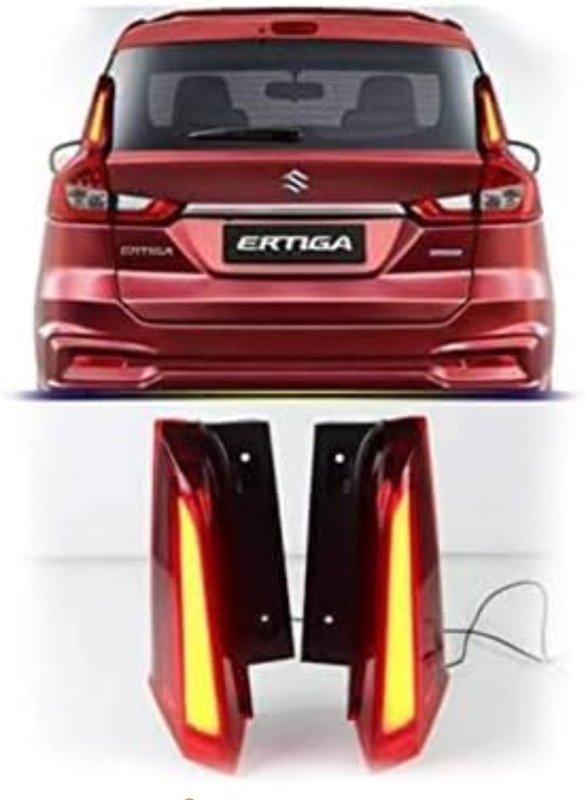 DDA ENTERPRISES rear car back Cabin pillar light for ertiga (2018 onwards) with martix function Car Reflector Light(Red, Black)