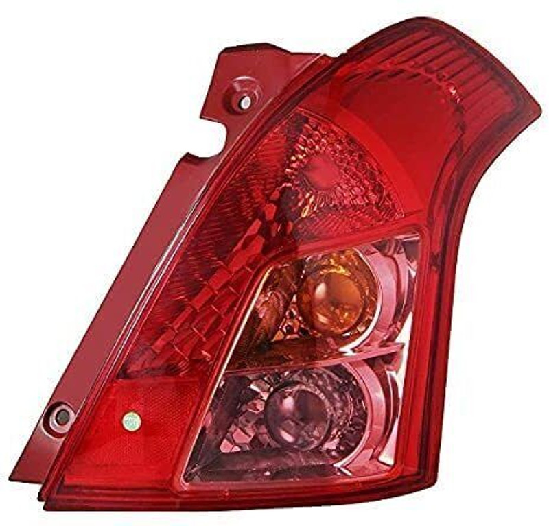KDT Taillight/Backlight for Maruti Suzuki Swift (Right/Driver Side) 2005-2011 Car Reflector Light(Red)