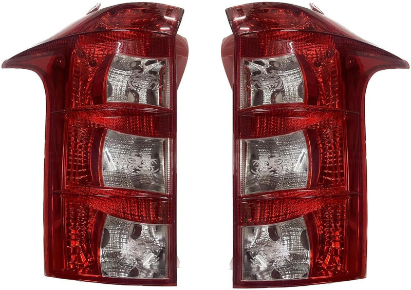 KDT Tail Light Lamp for Mahindra XUV 500 (both sides) Dragon Printed (2011-2018) Car Reflector Light(Red)