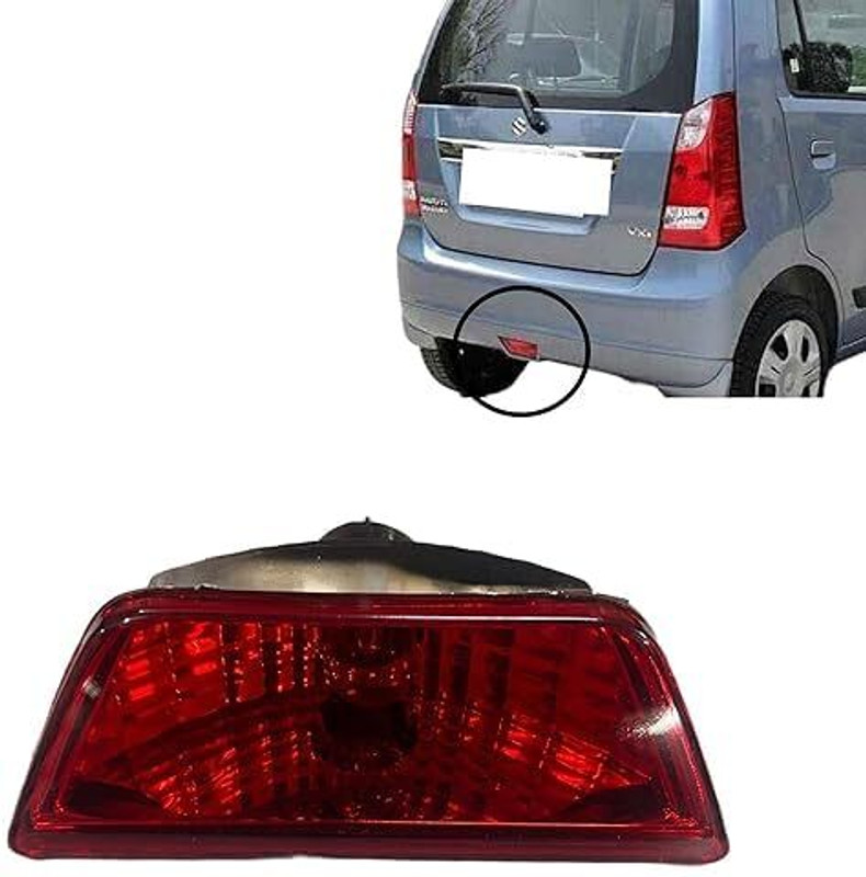 KDT WR RBL Car Reflector Light(Red)