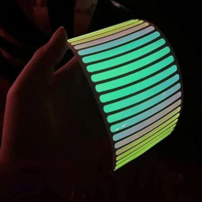 Mr fix Multicolor Rim Stripe Decal Sticker for Car Motorcycle Wheels Car Reflector Light(Mullti Color)