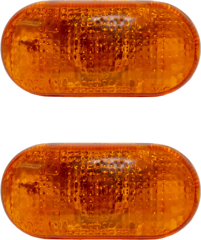 Ovicart Side Turn Indicator Assembly Amber For Model 2000-2020 2pcs Car Reflector Light(Yellow)