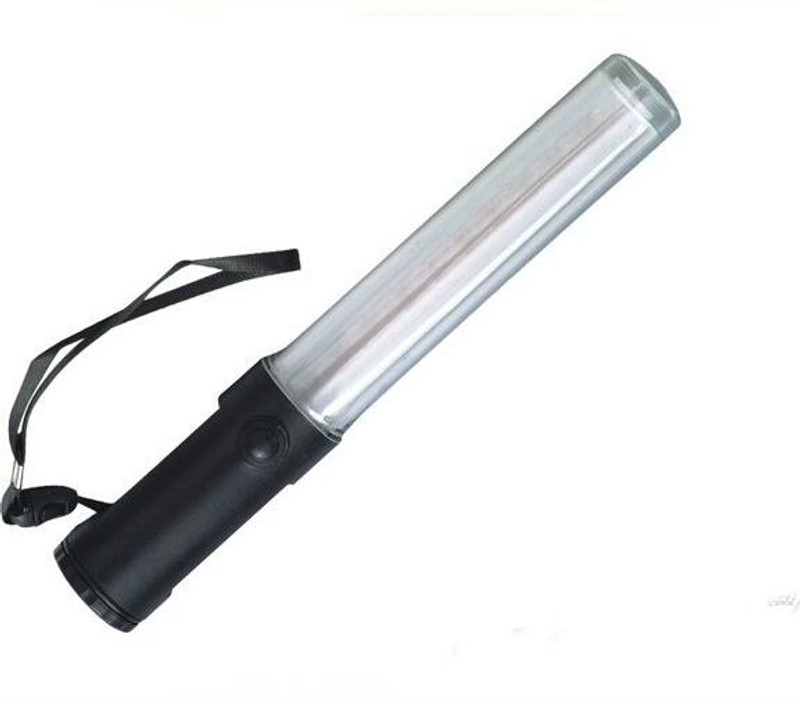 Crewbolt Marshlling Torch Traffic Baton Light Road Safety Emergency Sign Flashing Led Car Reflector Light(Red, Green)