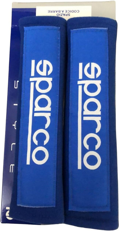 carfrill Sparco Seat Belt Shoulder Pads for Comfort Seat Belt Cover(Pack of 2)