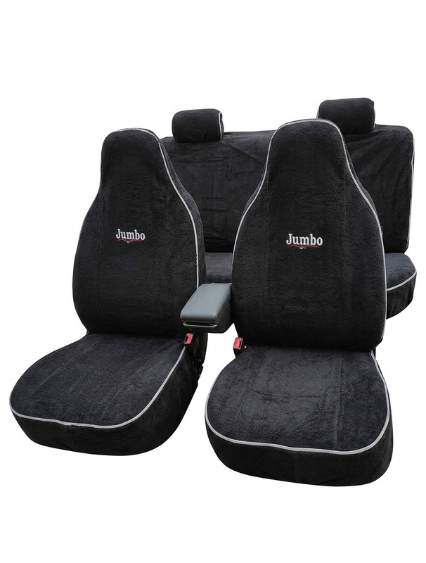 NKCARSEATCOVER Cotton Car Seat Cover(4 Seater, 2 Back Seat Head Rests)