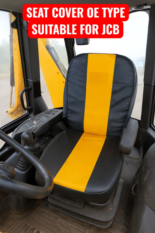 CSP Rexin, PU Leather Car Seat Cover 3 Series(Fixed Head Rest, Split Back Seat, Without Back Seat Arm Rest, 1 Seater)