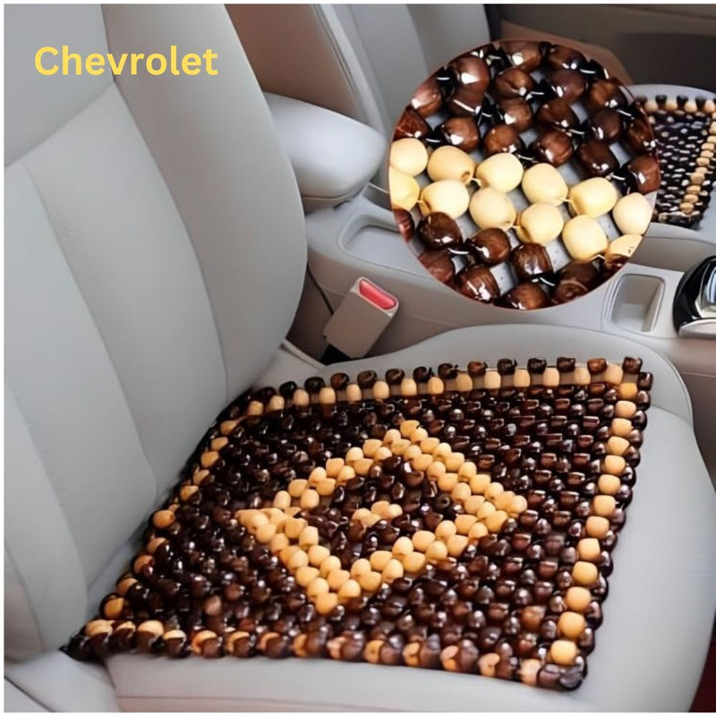 Comfortinglives Wooden Car Seat Cover For Chevrolet(1 Seater)