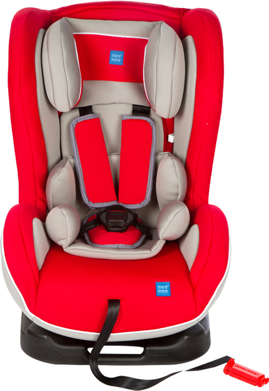 MeeMee Grow with Me Convertible Baby Car Seat with Tick Cushiones Baby Car Seat(Red)