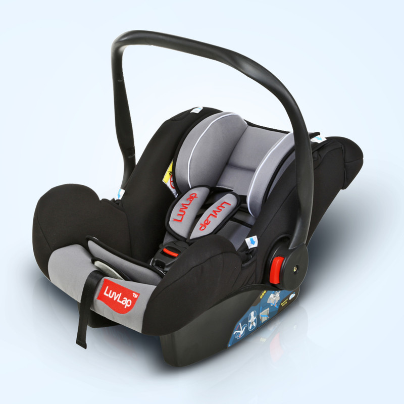 LuvLap 4-in-1 Infant/Baby Car Seat cum Baby Carry Cot, for New Born Baby to 15 Months Baby Car Seat(Grey)