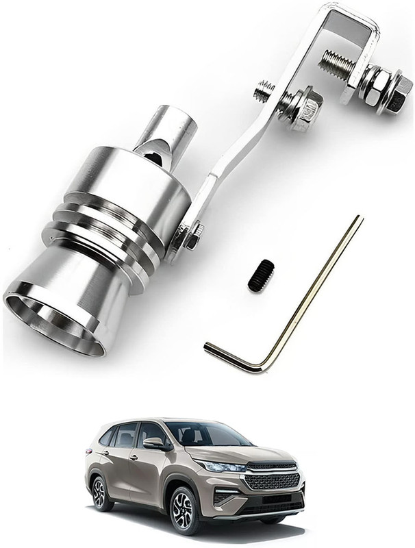 RKPSP Universal (L)Turbo Sound Whistle Muffler Exhaust Durable For Car/Bike-156 Car Silencer(Car Bike Muffler Exhaust)