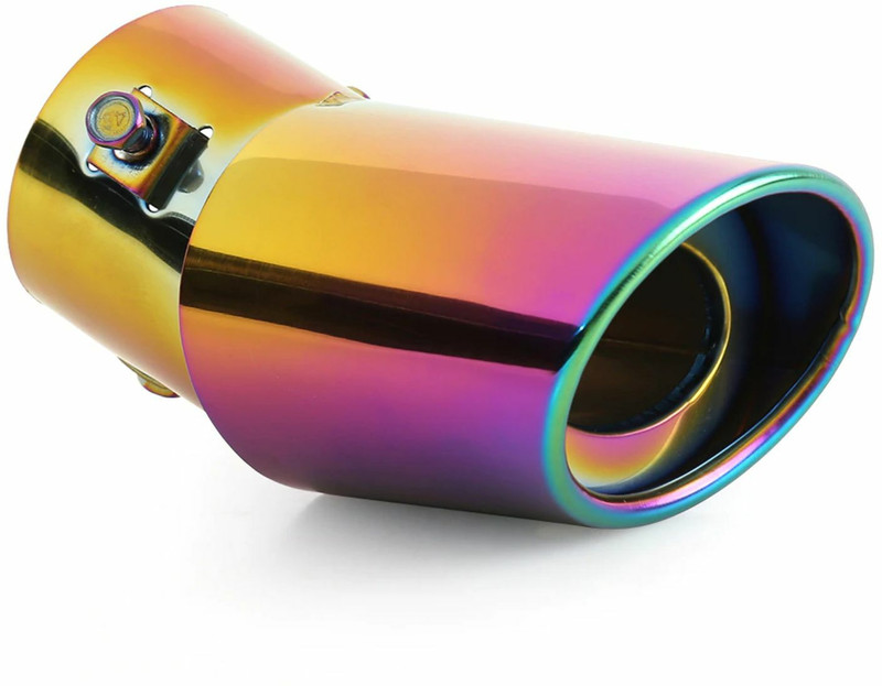 ASRYD Car Exhaust -Silencer Muffler Tip for All Cars Car Silencer(Car Exhaust -Silencer Muffler Tip for All Cars)