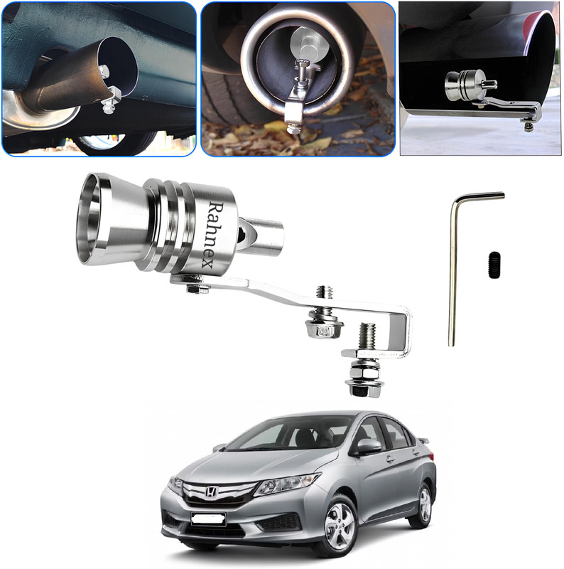 Rahnex Universal Turbo Sound Whistle Large Car Bike Exhaust for Thar Roxx 2025 Car Silencer(Turbo Sound Whistle)