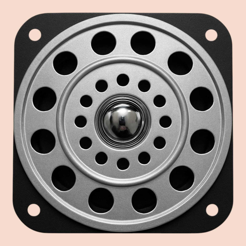 WRENS 4 Inch 240 Watt Tweeter Speaker Silver Design High Clarity for Home Audio DD-027 Tweeter Car Speaker(240 W)