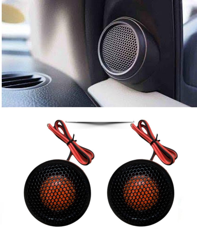 JUST MOD TW-03 Tweeter Speaker Coaxial Car Universal 230 watt Max 60w RMS ( 1 Set) Tweeter Car Speaker(230 W)