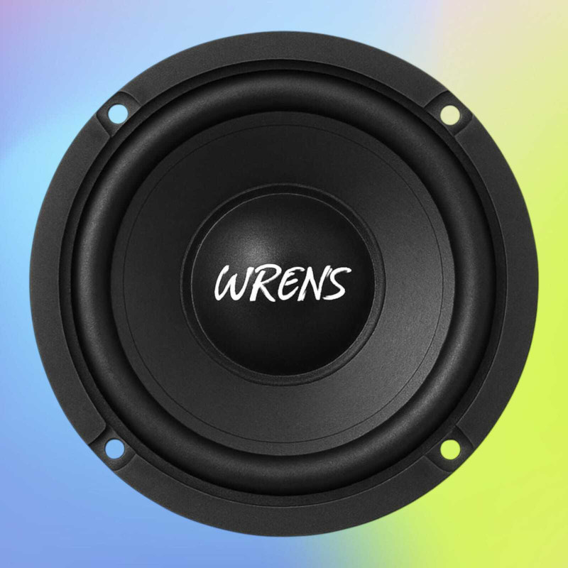 WRENS 6 Inch 320W Subwoofer Heavy Bass Speaker for Car DJ Tower and Home System DD-0136 Coaxial Car Speaker(320 W)
